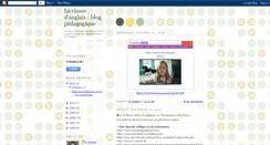 Desktop Screenshot of classedanglais.blogspot.com