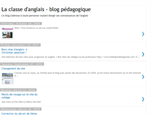 Tablet Screenshot of classedanglais.blogspot.com