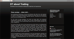 Desktop Screenshot of dt-trading.blogspot.com