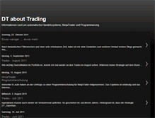 Tablet Screenshot of dt-trading.blogspot.com