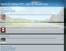 Tablet Screenshot of marchonottawa.blogspot.com