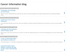 Tablet Screenshot of cancerinfo-blog.blogspot.com