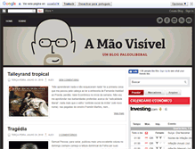 Tablet Screenshot of maovisivel.blogspot.com