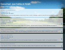 Tablet Screenshot of escuchadquehablaelabad.blogspot.com