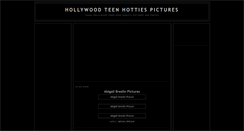 Desktop Screenshot of hollywoodteenhotties.blogspot.com