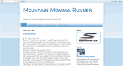 Desktop Screenshot of mountainmommarunner.blogspot.com