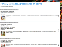 Tablet Screenshot of feriasymercadosbolivianos.blogspot.com