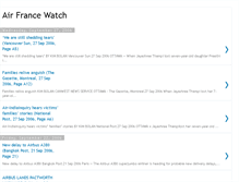 Tablet Screenshot of air-france-watch.blogspot.com