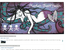 Tablet Screenshot of marlasfaerytails.blogspot.com