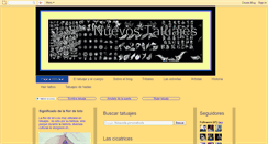 Desktop Screenshot of nuevostatuajes.blogspot.com