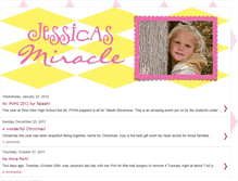 Tablet Screenshot of jessicasmiracle.blogspot.com