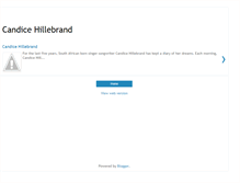 Tablet Screenshot of candicehillebrand.blogspot.com
