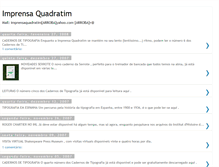 Tablet Screenshot of imprensaquadratim.blogspot.com