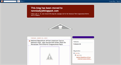 Desktop Screenshot of jeanhowardhillcampaignnews.blogspot.com