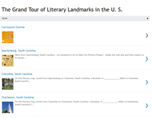 Tablet Screenshot of literarylandmarks.blogspot.com