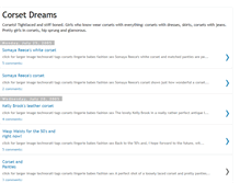 Tablet Screenshot of corsetdreams.blogspot.com