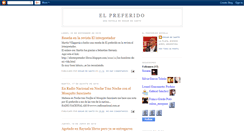 Desktop Screenshot of elpreferidonovela.blogspot.com