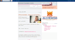 Desktop Screenshot of alchemismevents.blogspot.com