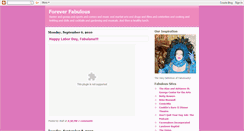 Desktop Screenshot of foreverfabulous.blogspot.com