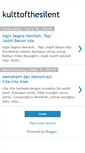 Mobile Screenshot of kulttofthesilent.blogspot.com