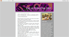 Desktop Screenshot of ensalternativa.blogspot.com