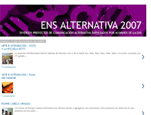 Tablet Screenshot of ensalternativa.blogspot.com