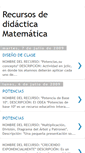 Mobile Screenshot of matematicadidacticaaldia.blogspot.com