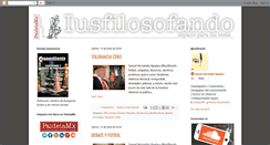 Desktop Screenshot of iusfilosofo.blogspot.com