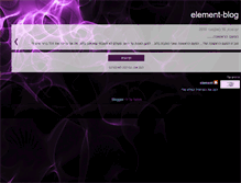 Tablet Screenshot of element-design-myblog.blogspot.com