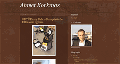 Desktop Screenshot of ahmet--korkmaz.blogspot.com