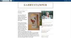 Desktop Screenshot of gabbystamper.blogspot.com