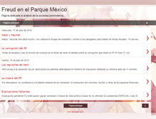 Tablet Screenshot of freudenelparquemexico.blogspot.com