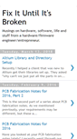 Mobile Screenshot of fixituntilitsbroken.blogspot.com