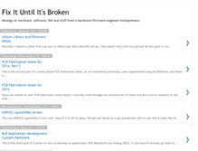 Tablet Screenshot of fixituntilitsbroken.blogspot.com