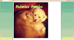 Desktop Screenshot of bichinhosamados.blogspot.com