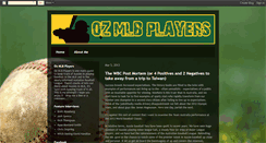 Desktop Screenshot of ozmlbplayers.blogspot.com