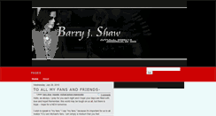 Desktop Screenshot of barryjshaw.blogspot.com