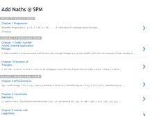 Tablet Screenshot of addmathsspm.blogspot.com