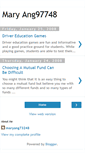 Mobile Screenshot of maryang4497.blogspot.com