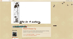 Desktop Screenshot of lifein4colors.blogspot.com
