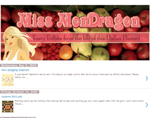 Tablet Screenshot of missmondragon.blogspot.com