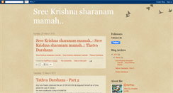 Desktop Screenshot of haripriya-radhe.blogspot.com