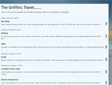Tablet Screenshot of griffintravels.blogspot.com