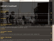 Tablet Screenshot of miemiemaomao.blogspot.com