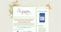 Desktop Screenshot of myeternityapparel.blogspot.com