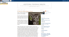 Desktop Screenshot of gettingthingswrite.blogspot.com