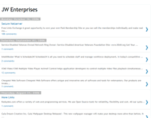Tablet Screenshot of jwenterprisesgames.blogspot.com