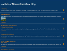 Tablet Screenshot of neuroinformatic.blogspot.com