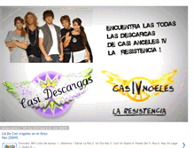 Tablet Screenshot of casi-descargas.blogspot.com