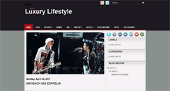 Desktop Screenshot of luxurylifestyle4u.blogspot.com